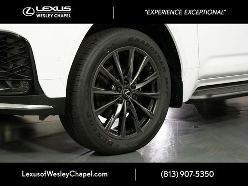 Ultra White 2026 Lexus LX 700h F SPORT Handling