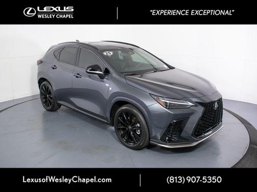 Cloudburst Gray 2025 Lexus NX 350 F SPORT Handling