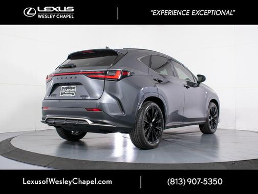 Cloudburst Gray 2025 Lexus NX 350 F SPORT Handling