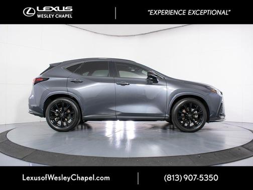 Cloudburst Gray 2025 Lexus NX 350 F SPORT Handling