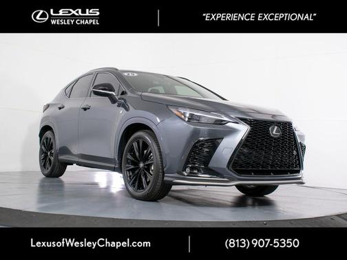 Cloudburst Gray 2025 Lexus NX 350 F SPORT Handling