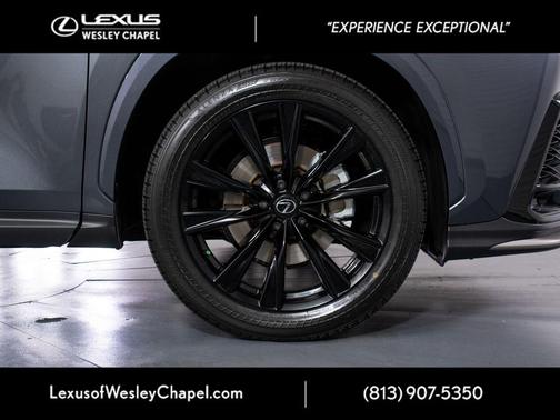 Cloudburst Gray 2025 Lexus NX 350 F SPORT Handling