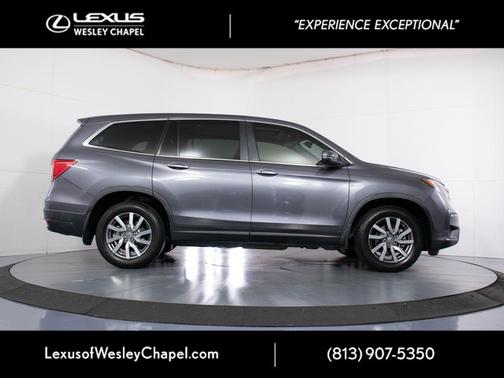 Modern Steel Metallic 2020 Honda Pilot 2WD EX-L