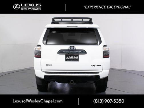 Super White 2019 Toyota 4Runner TRD Pro