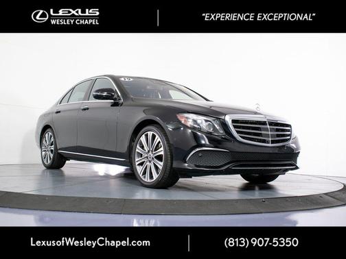 Black 2019 Mercedes-Benz E-Class 4MATIC