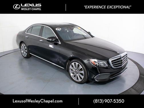 Black 2019 Mercedes-Benz E-Class 4MATIC