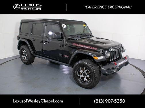 Black Clearcoat 2019 Jeep Wrangler Unlimited Rubicon