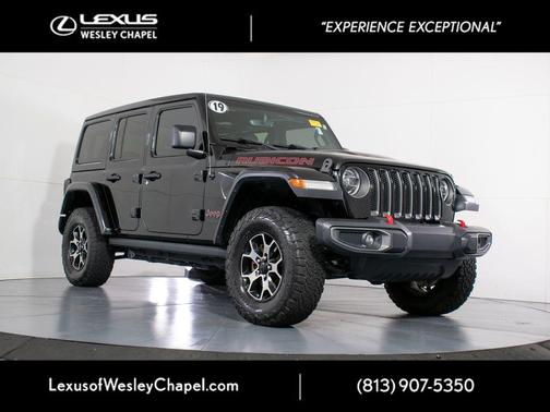 Black Clearcoat 2019 Jeep Wrangler Unlimited Rubicon