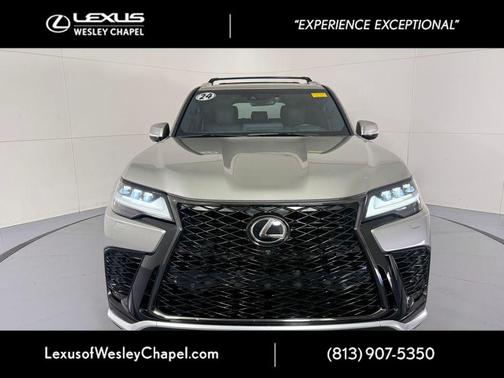Atomic Silver 2024 Lexus LX 600 F SPORT