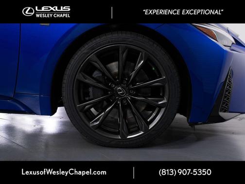 Ultrasonic Blue 2.0 2025 Lexus IS 350 F SPORT Design