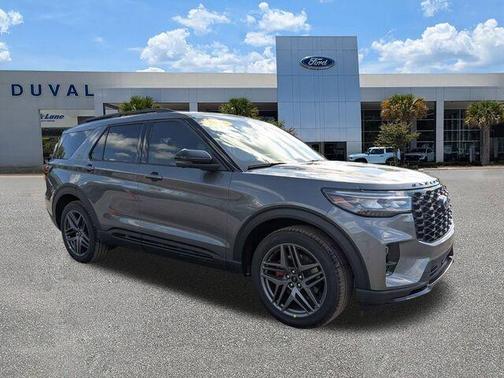Carbonized Gray Metallic 2026 Ford Explorer ST
