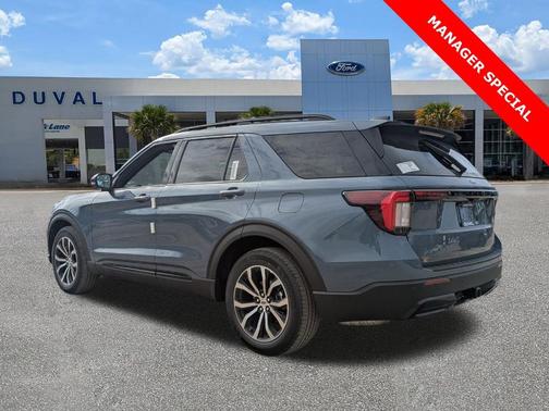 Vapor Blue Metallic 2026 Ford Explorer ST-Line