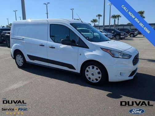 Frozen White 2022 Ford Transit Connect XLT
