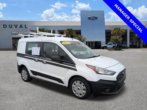 Frozen White 2022 Ford Transit Connect XL