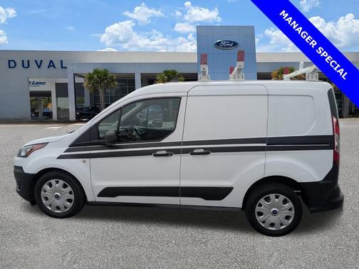 Frozen White 2022 Ford Transit Connect XL