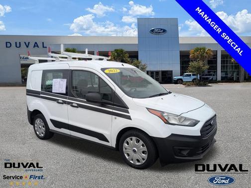 Frozen White 2022 Ford Transit Connect XL