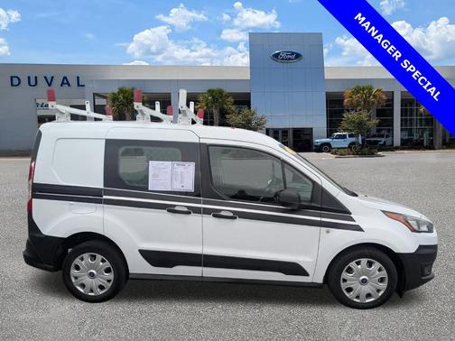 Frozen White 2022 Ford Transit Connect XL
