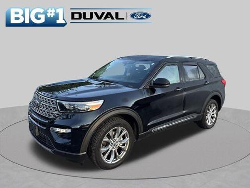 Black Metallic 2021 Ford Explorer Limited