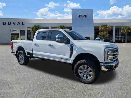 White Metallic 2024 Ford F-350 King Ranch