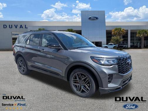 Carbonized Gray Metallic 2026 Ford Explorer ST