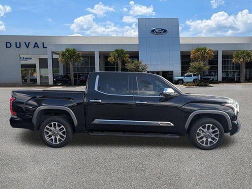 Midnight Black Metallic 2023 Toyota Tundra 1794 Edition