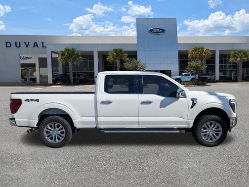 White Metallic 2024 Ford F-150 Lariat