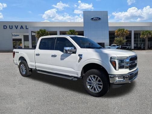 White Metallic 2024 Ford F-150 Lariat