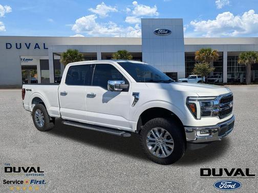 White Metallic 2024 Ford F-150 Lariat