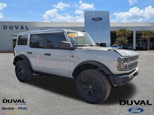 Avalanche Gray 2026 Ford Bronco Badlands