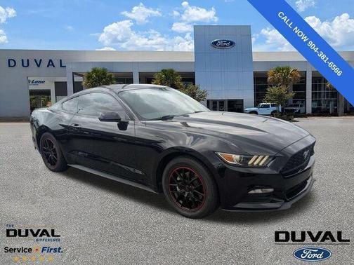 Shadow Black 2017 Ford Mustang V6