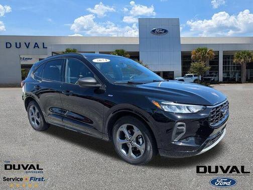 Black Metallic 2024 Ford Escape ST-Line