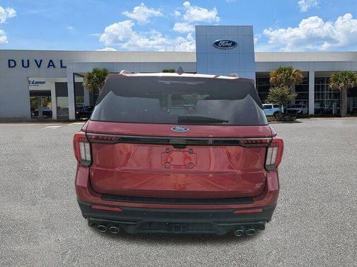 Rapid Red Metallic Tinted Clearcoat 2026 Ford Explorer ST