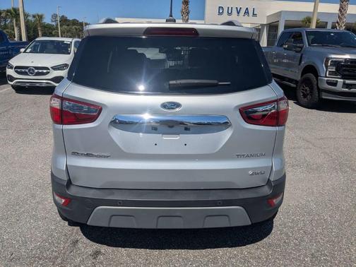 Silver Metallic 2021 Ford EcoSport Titanium