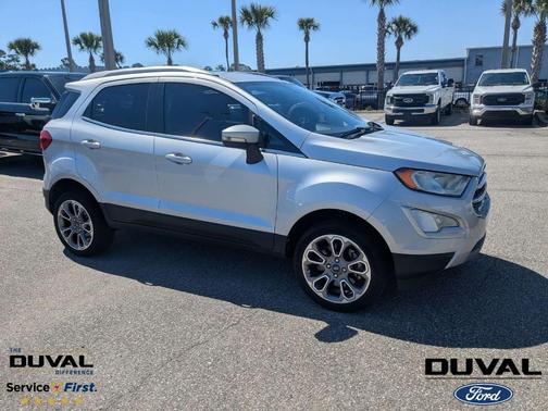 Silver Metallic 2021 Ford EcoSport Titanium