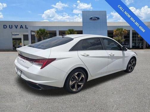 Quartz White 2021 Hyundai ELANTRA Limited