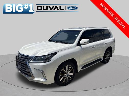 White Pearl 2019 Lexus LX 570 570
