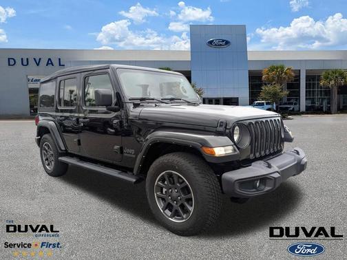 Black Clearcoat 2021 Jeep Wrangler Unlimited Sport