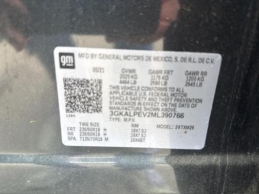 Graphite Gray Metallic 2021 GMC Terrain SLT