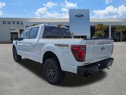 Space White Metallic 2025 Ford F-150 Tremor