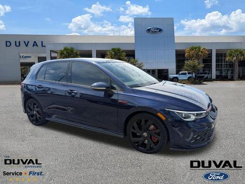 Atlantic Blue 2023 Volkswagen Golf GTI 2.0T SE