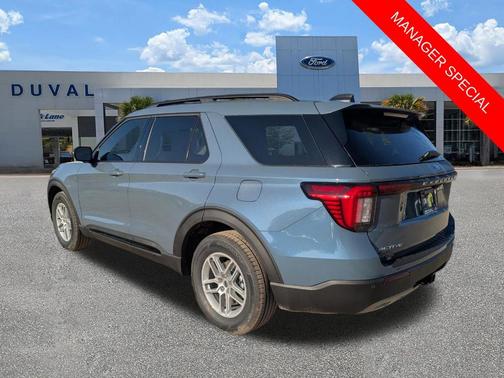 Vapor Blue Metallic 2026 Ford Explorer Active