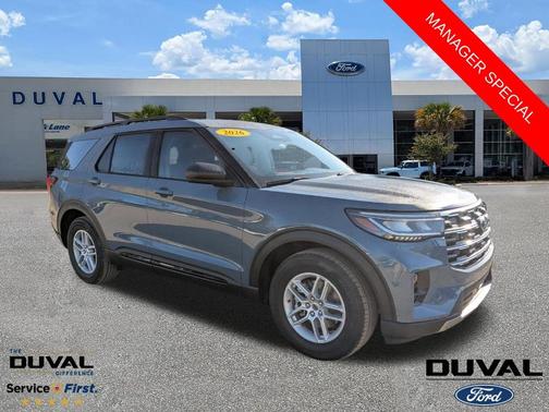 Vapor Blue Metallic 2026 Ford Explorer Active