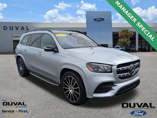 Cirrus Silver Metallic 2023 Mercedes-Benz GLS 580 4MATIC SUV