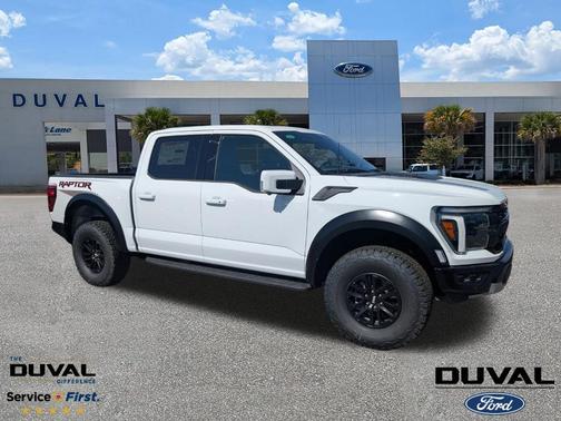 Oxford White 2025 Ford F-150 Raptor