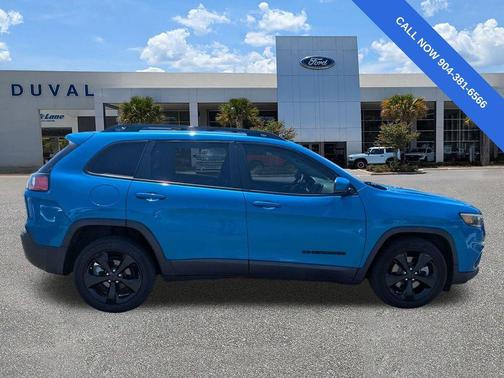 Hydro Blue Pearlcoat 2021 Jeep Cherokee Latitude Plus
