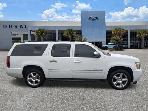 Summit White 2013 Chevrolet Suburban 1500 LTZ