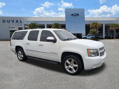Summit White 2013 Chevrolet Suburban 1500 LTZ