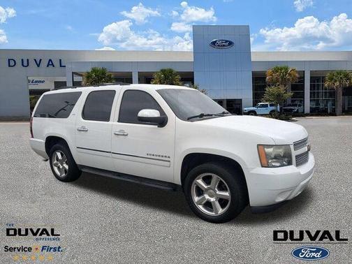 Summit White 2013 Chevrolet Suburban 1500 LTZ
