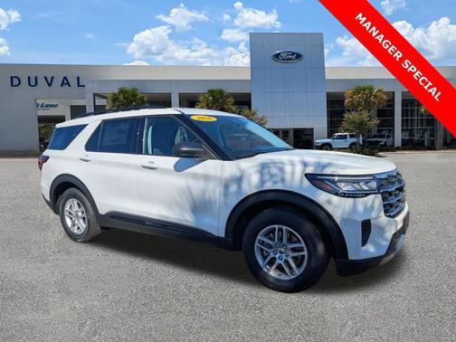 Star White 2026 Ford Explorer Active