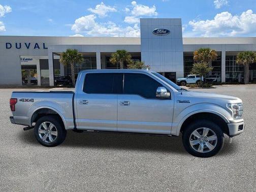 Ingot Silver 2018 Ford F-150 Platinum